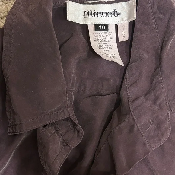 Minuet Petite Dark Brown Midi Dress - Picture 3 of 5